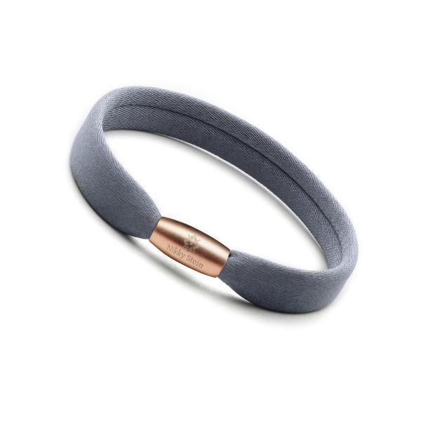 NIKKY STEIN Seidenband hellblau