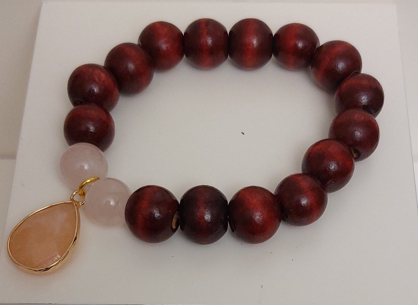 Perlenband RED COFFEE