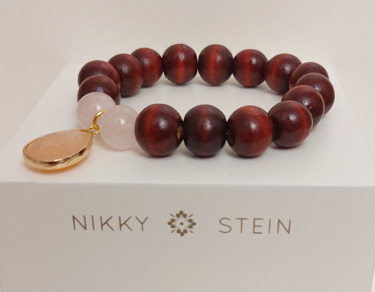 Perlenband RED COFFEE